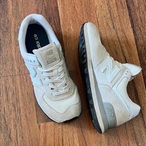 New Balance 574 Light Gray Sneakers